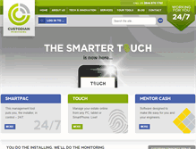 Tablet Screenshot of custodianmonitoring.com